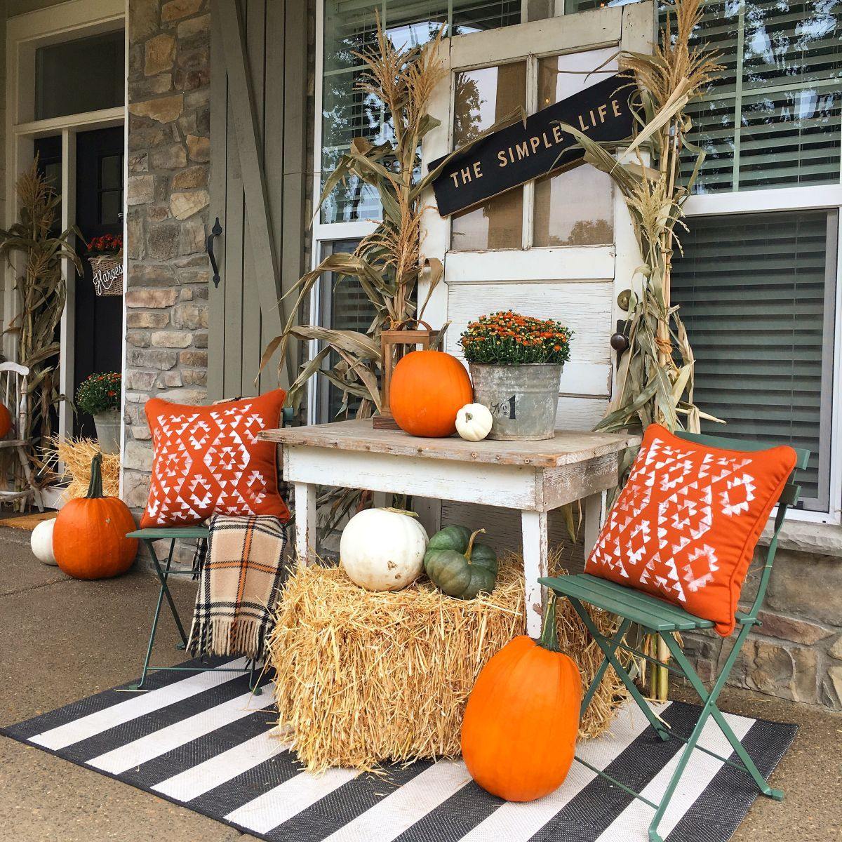 Halloween Kitchen Towel - Spider Web Tea Towel - Witch Chair