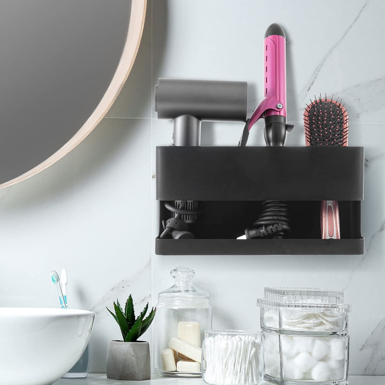 Wall Mounted Storage Holder for Dyson Hair Dryer and Accessories