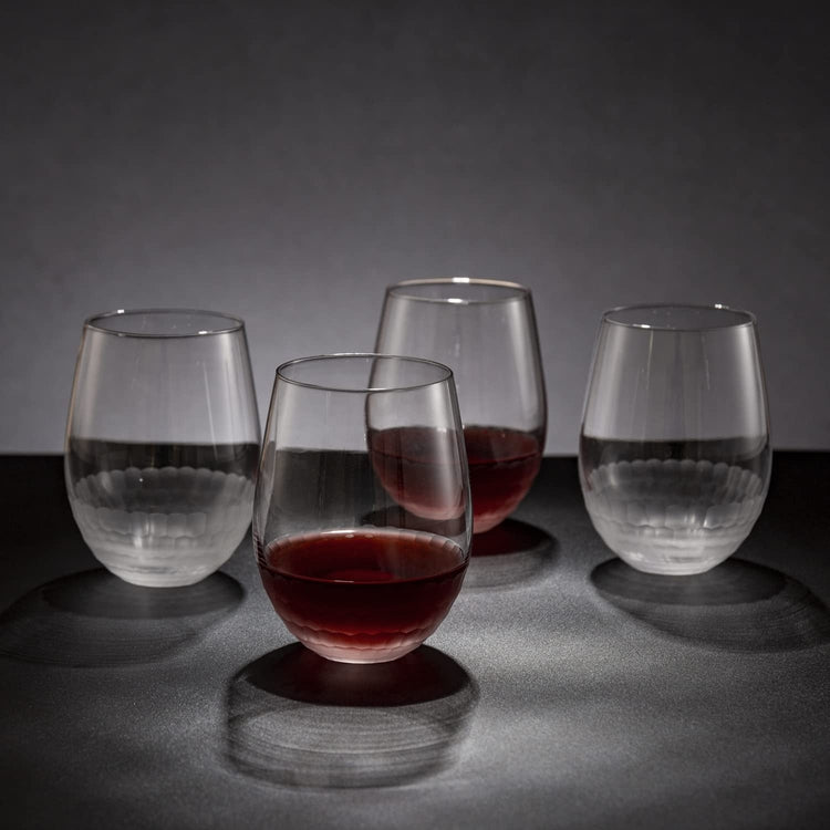 Maya Clear Wine Glasses, Set of 4