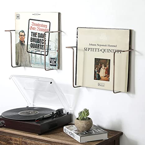 Now Playing Wall Mounted Vinyl Record Display Stand -  UK