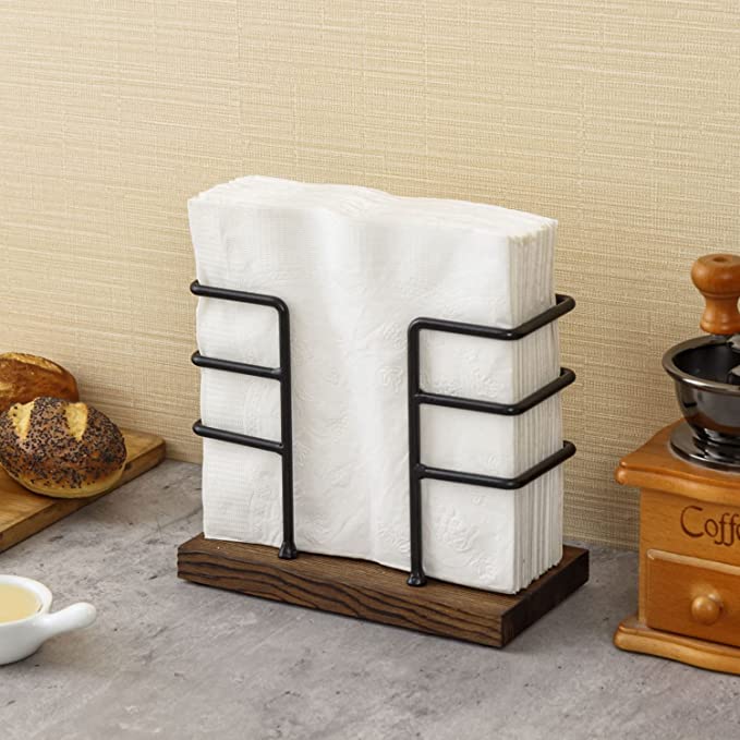 Wall Mounted Tissue Paper Organizer Horizontal or Vertical Napkin Holder  Paper Facial Box for Room