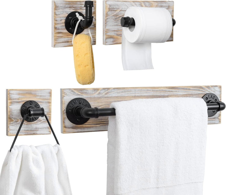 Towel Ring, Hand Towel Holder, Towel Rack, Bathroom Decor, Farmhouse  Bathroom, Kitchen Pipe Bar Holder Industrial, Gift, Bath Idea -  Canada