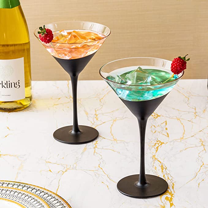 Cocktail Glasses Set 4, Set 4 Martini Glasses