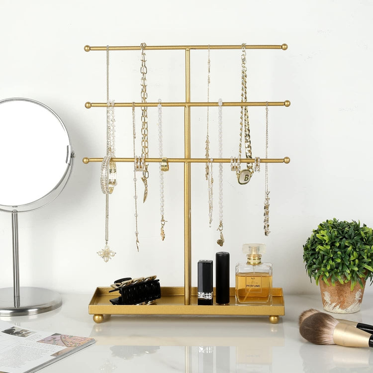 Jewelry Stand for Long Necklaces Heavy Duty Bra Display Rack for