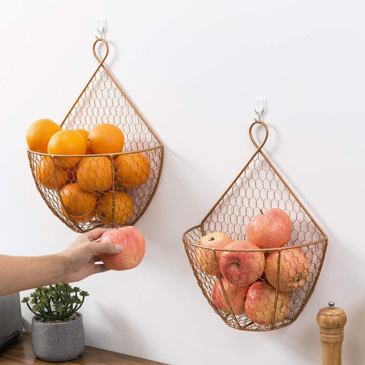 Modern Fruit Basket Metal Wire Bowl Storage for Kitchen - China