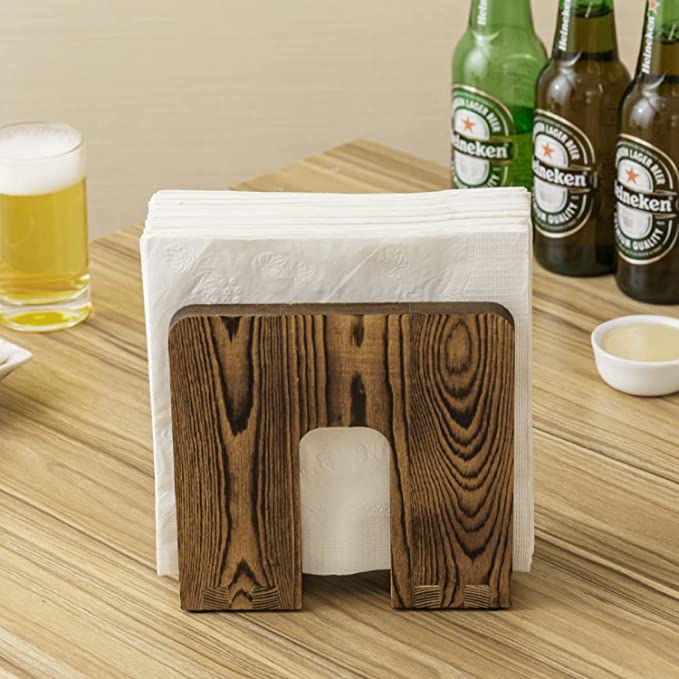 Party Wooden beer holder