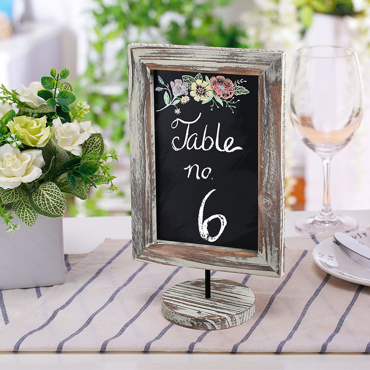 Easy Tabletop Chalkboard Sign for Celebrations