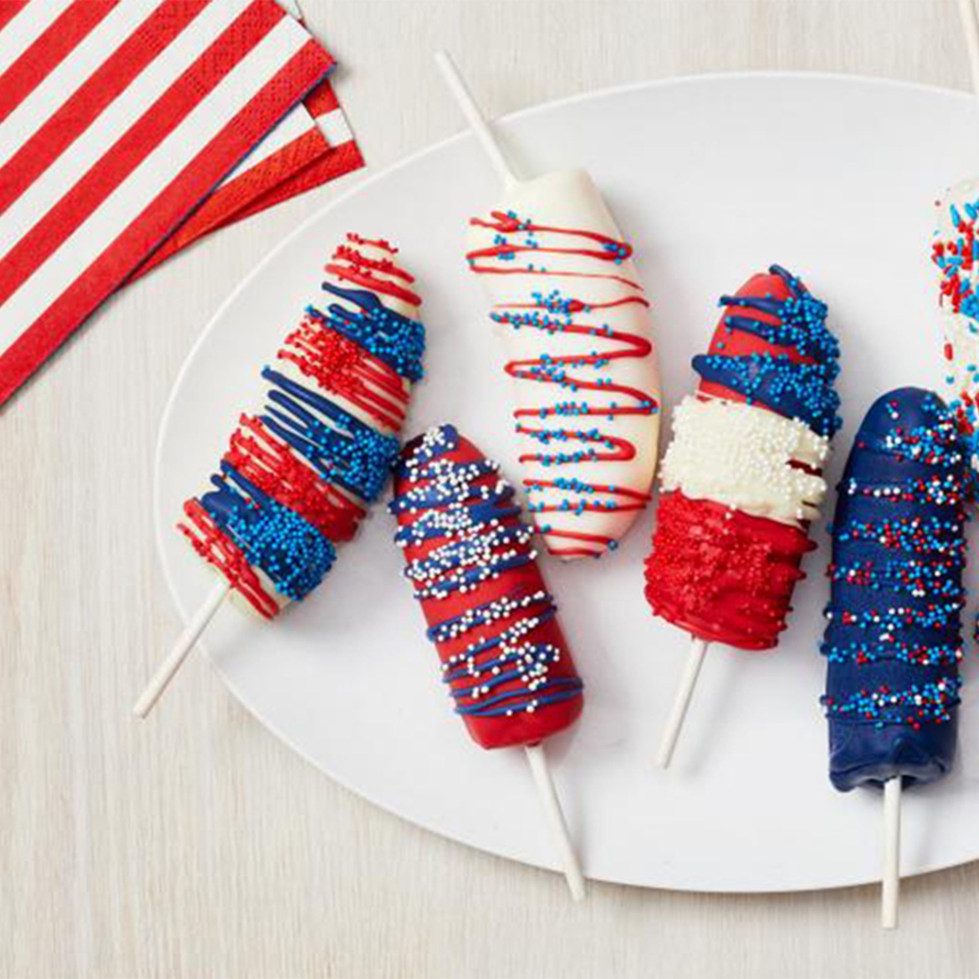 Red, White, and Blue 4th of July Desserts