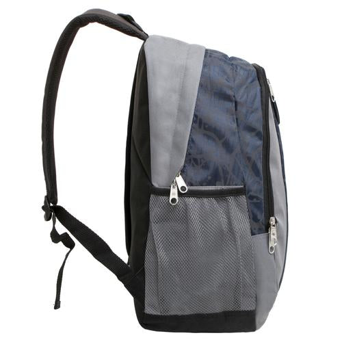 18 Inch Student Hiking Sports Backpack, Navy