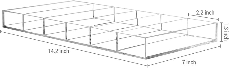 5 Tier Clear Acrylic Sunglasses Holder Rack, Retail Eyewear Showcase S –  MyGift