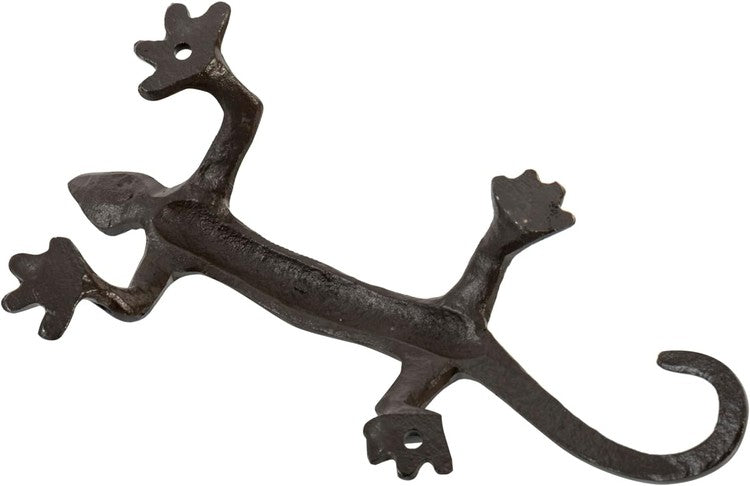 Dark Coffee Heavy-Duty Cast-Iron Door Pull Handles, Commercial Grade Door Hardware, Set of 2-MyGift