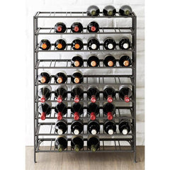 Folding metal wine rack sale