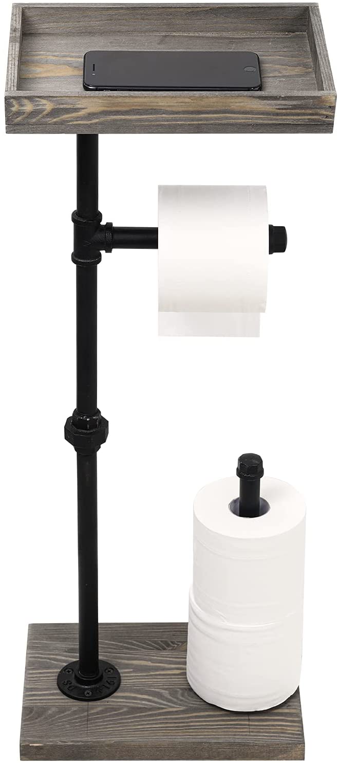 Bath Accessories Freestanding Toilet Paper Holder  Free standing toilet  paper holder, Toilet paper holder, Toilet paper