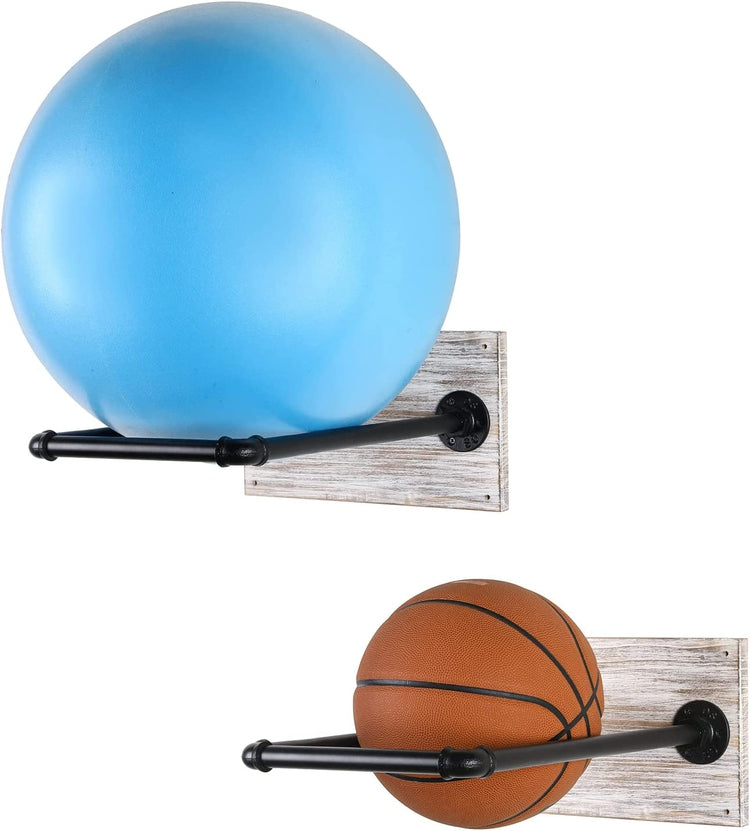 Yoga Studio & Gym Equipment Organizer, Exercise Ball Storage Rack