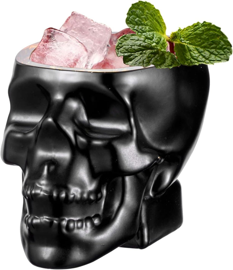 Halloween popular 6 Piece Set Skull Glass Shot Glasses