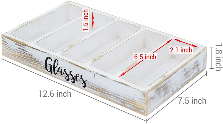 Display Box Glass Storage Tray