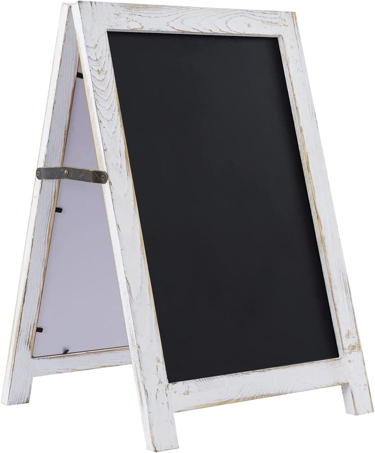 Freestanding Wooden A Frame Double Sided Chalkboard For - Temu