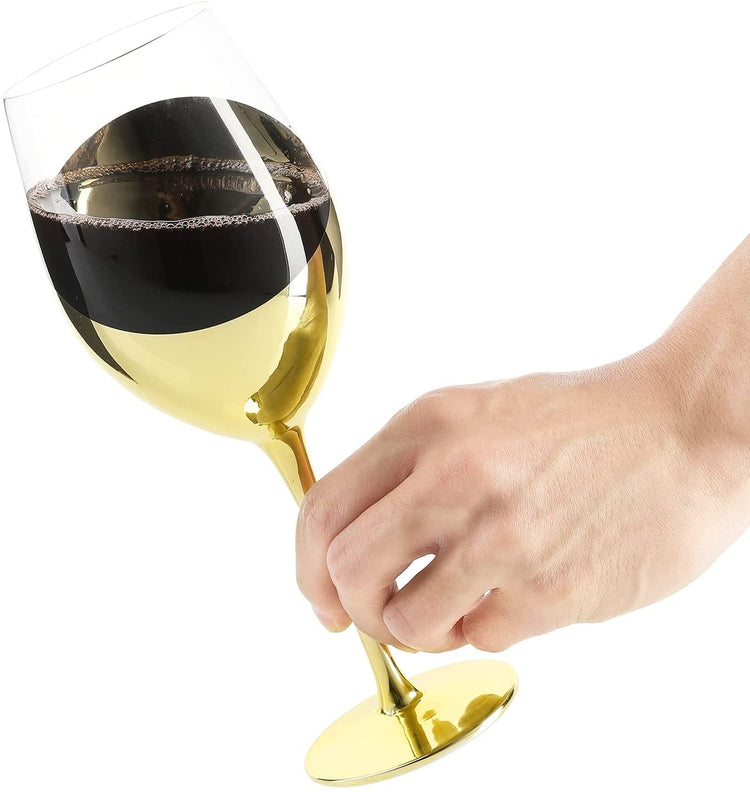 Hand Cut Stemmed Wine Glass with Custom Monogram