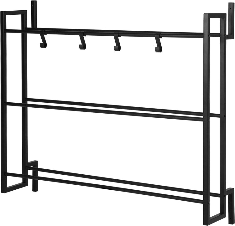 Wall shelving for sports shops