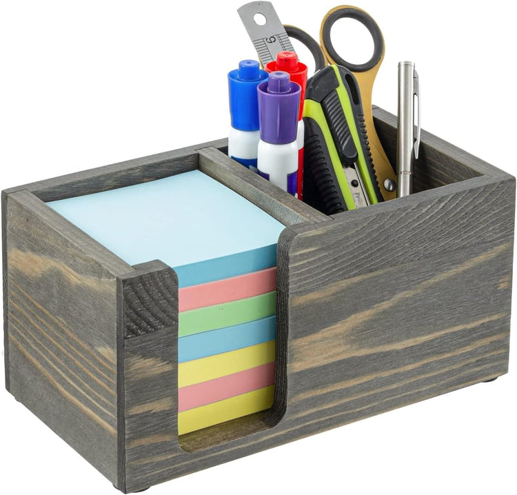 Finiss White Desk Organizer | Office Supplies Desk Organizer Caddy With Drawer | Mail Holder For Office Desk Organization And Art Supplies Storage