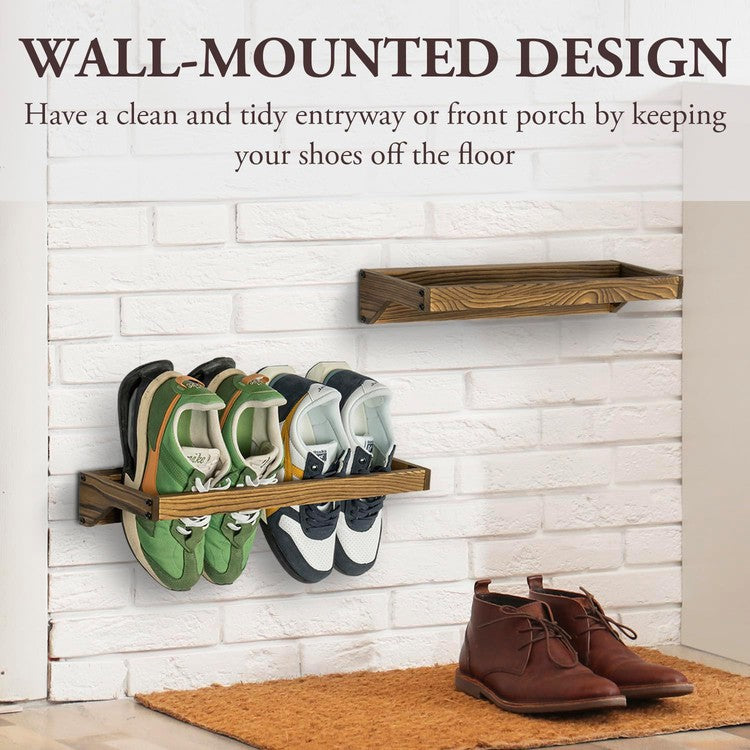 Wall-Mount Shoe / Boot / Towel Rack