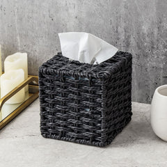 Roeda Studio Tissue Box Cover, Black