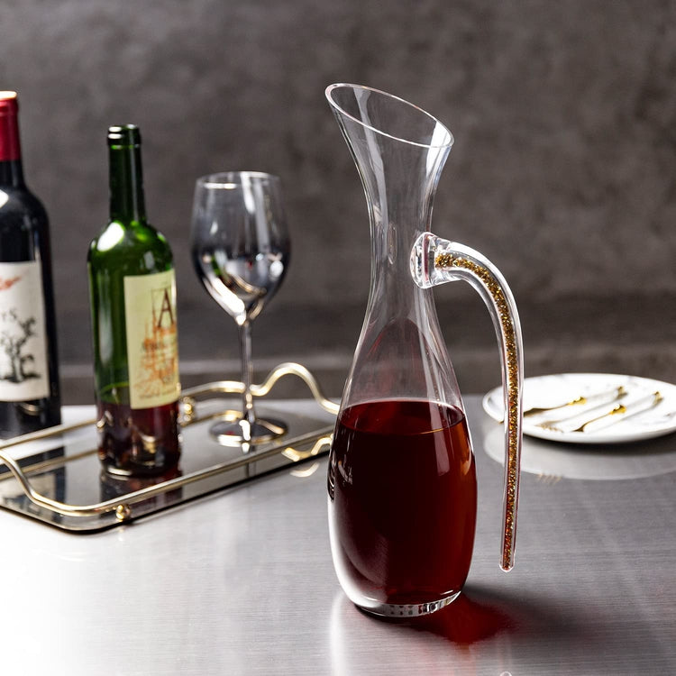 Glass Carafe, Carafe With Lid, Glass Water Jug, Wine Decanter
