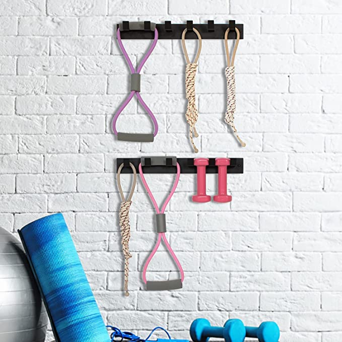 Wall mounted gym discount equipment