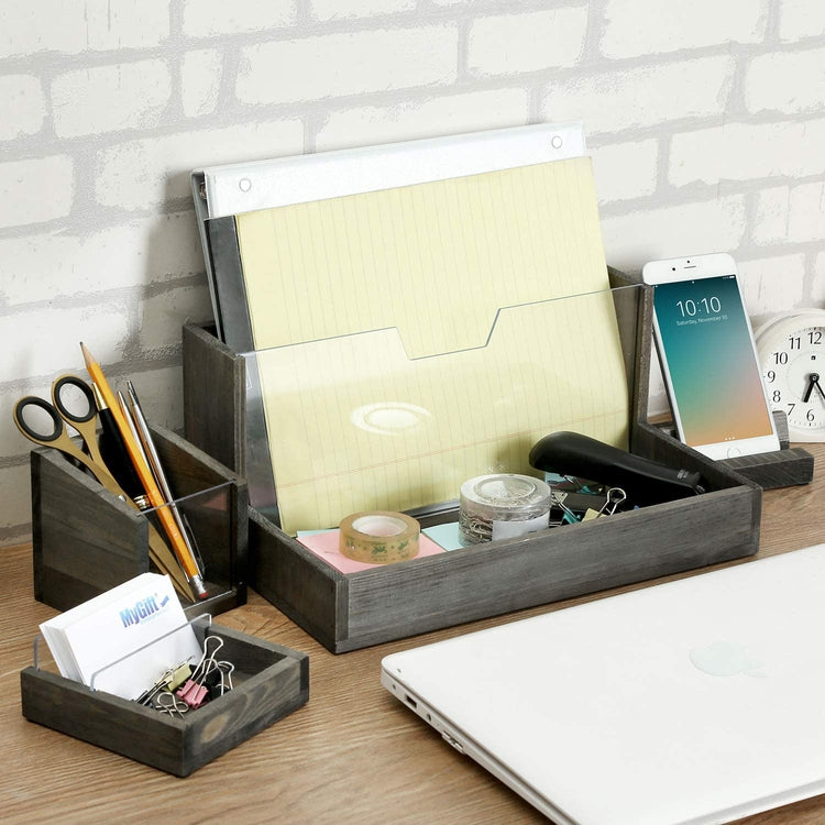 Acrylic Pen + Pencil Holder I Office Luxe