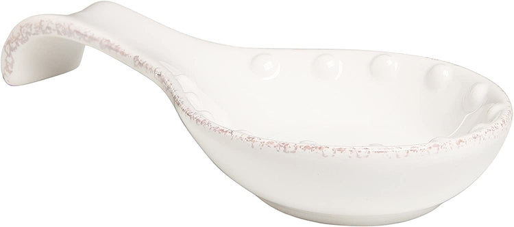 Ceramic Spoon Rest for Stove Top, Porcelain Spoon Holder for Kitchen  Counter