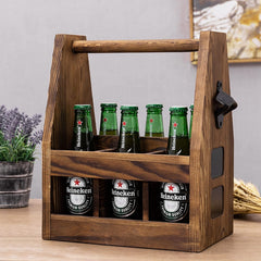 Wooden Beer Caddy - BirchBarn Designs