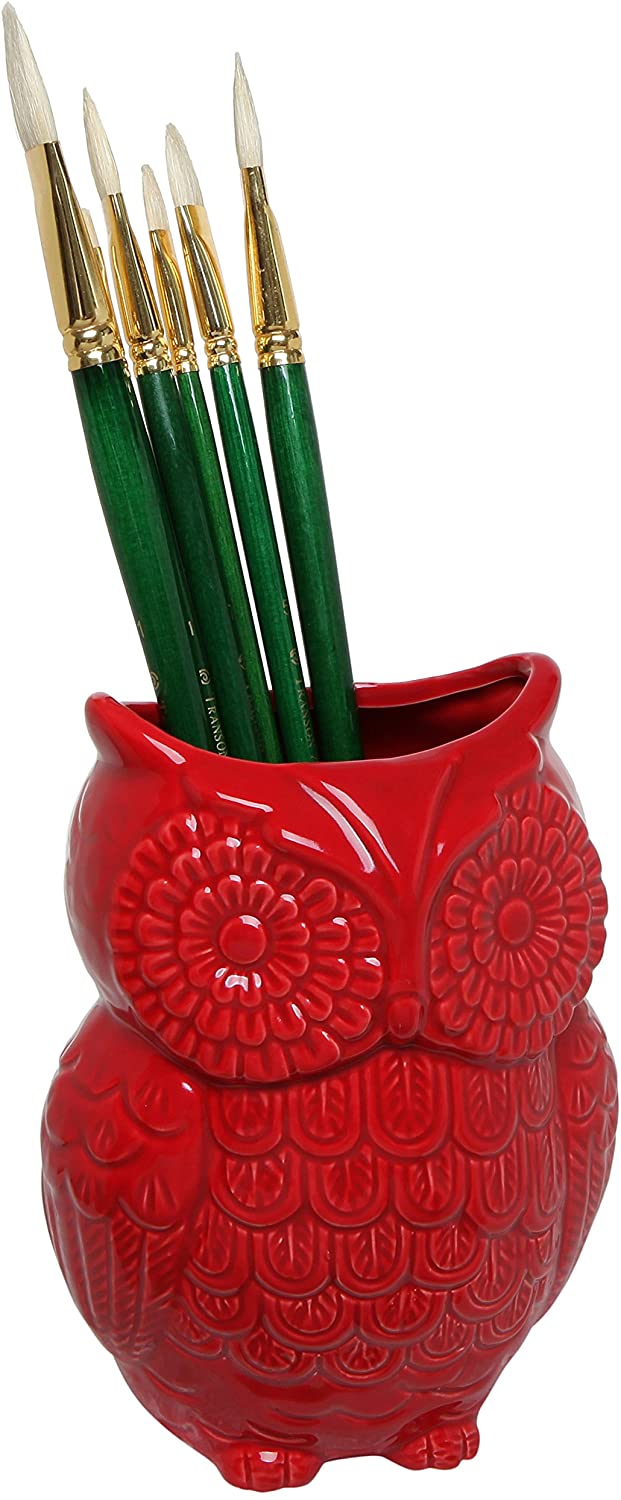 Reston Lloyd Multipurpose Utensil/Crock Holder, Small/Short Crock, Red