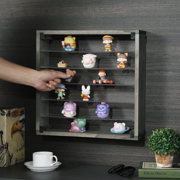 Great Choice Products Small Adhesive Wall Shelves Acrylic Display