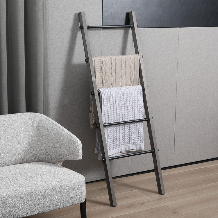 Leaning discount decorative ladder