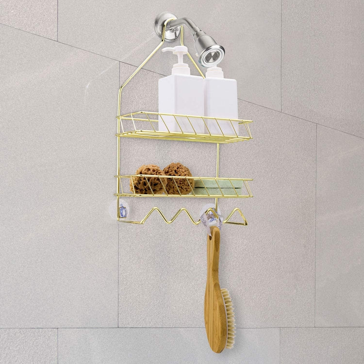 Bathroom Hanging Shower Organizer, Over Head Shower Caddy Shower