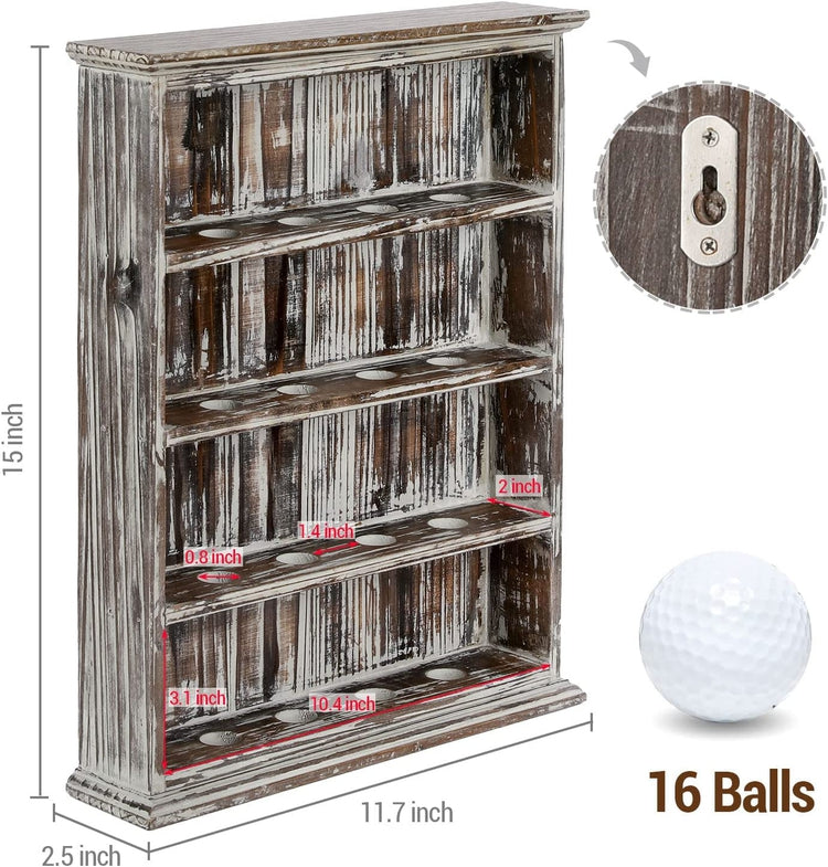 Golf Ball Display Stand Set of 3 Trophy Golf Ball Holder 