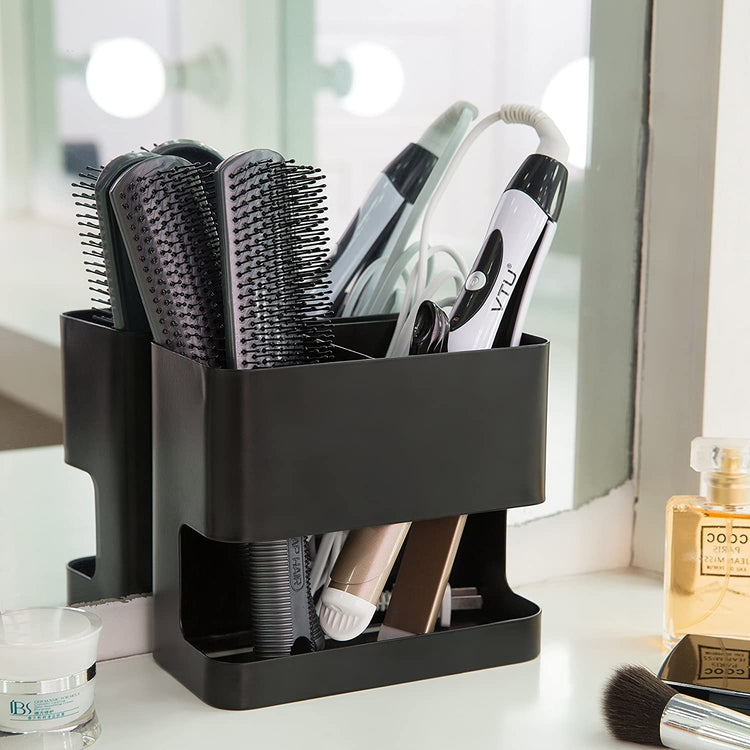 Wall-mounted Hollow Out Storage Box, Hair Curling Iron Holder