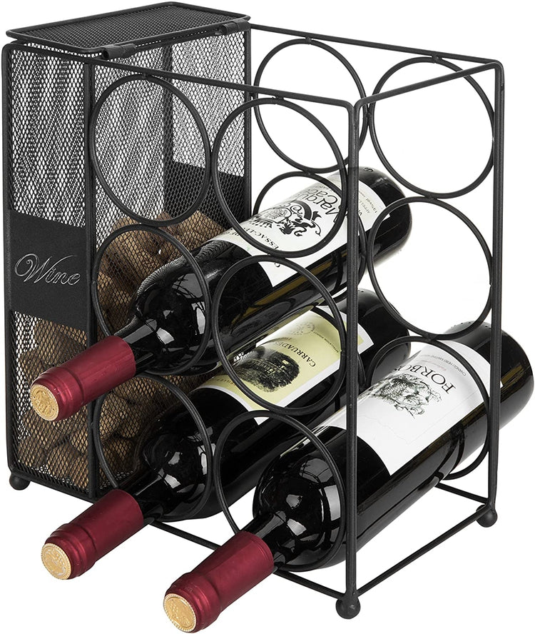 Small wire wine online rack