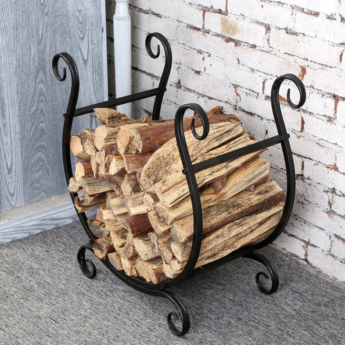 Firewood discount carrier metal