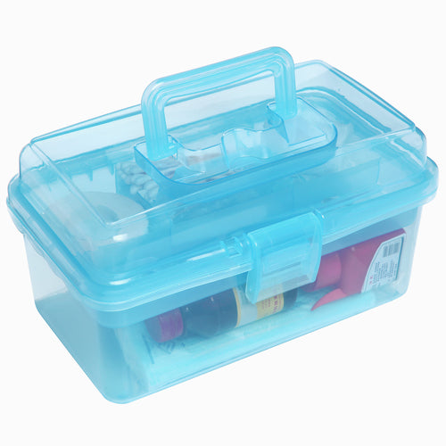 Multi Compartment Storage Box YM6008 First Aid Carrier Cosmetic
