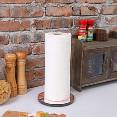 Dealpoli Paper Towel Holder Countertop Clear Acrylic Paper Towel Dispenser,  Premium Arcylic Paper Towel Holder Stand for Kitchen Countertop