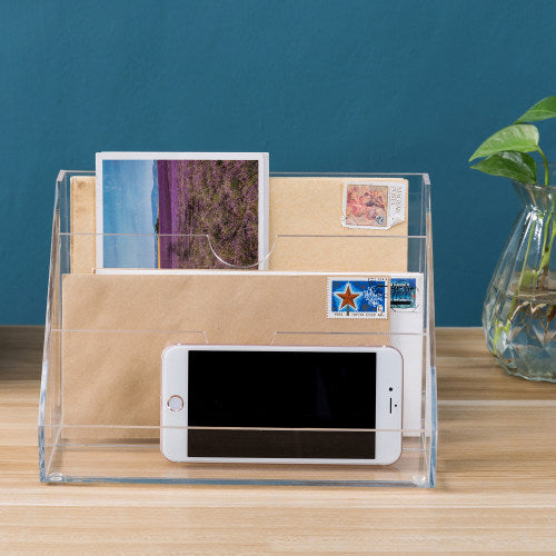 Transparent Acrylic Stationery Organizer, A Lot Mall