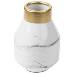 White Ceramic Jewelry Dish with Gold Trim – MyGift
