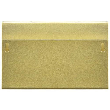 Wall-Mounted Brass Metal Mail Sorter with Envelope Design, Set of 2 ...