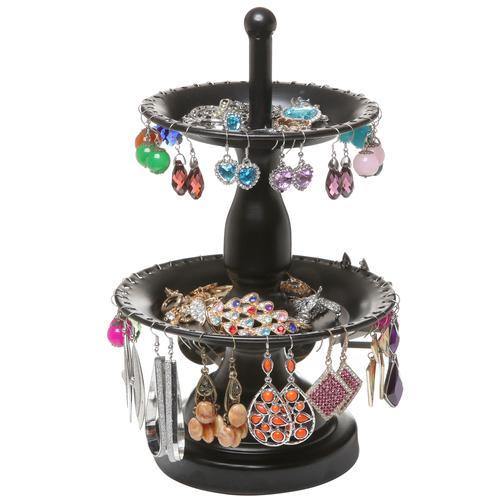 Black Jewelry Fountain Rack - MyGift