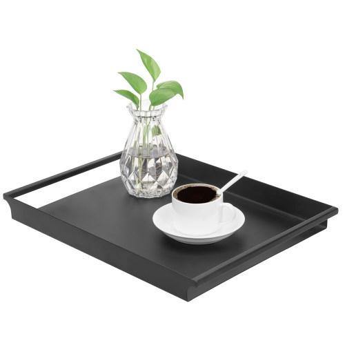 Black Metal Serving Tray - MyGift