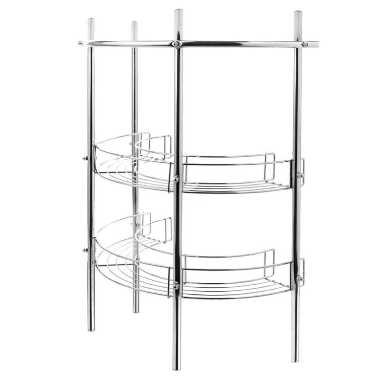 Chrome-Plated Under-the-Sink Bathroom Storage Rack – MyGift