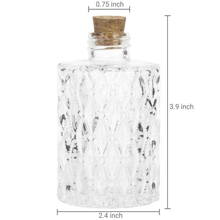 Classic Embossed Diffuser Bottles Set of 2 - MyGift