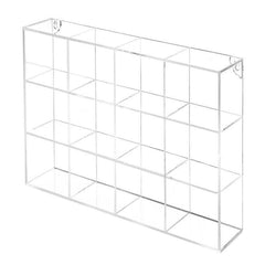 145722 - Acrylic Organizer for Micro-Tube Racks, Vertical Orientation, 1 x  4 Shelf Array, 12 Rack Capacity