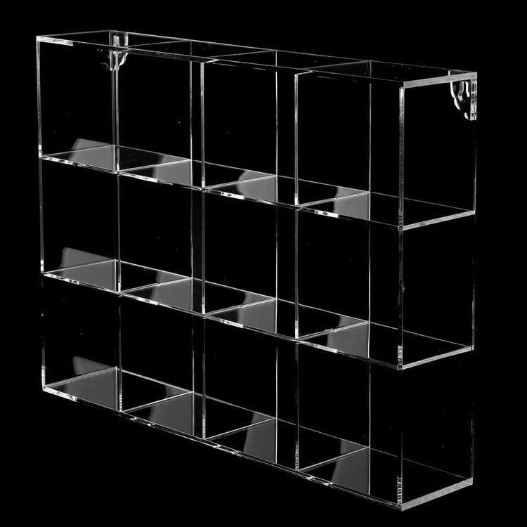 Clear Acrylic 12 Compartment Organizer Rack - MyGift